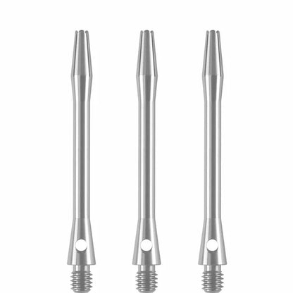 Designa Aluminium Silver Metal Dart Shaft Stem image 2