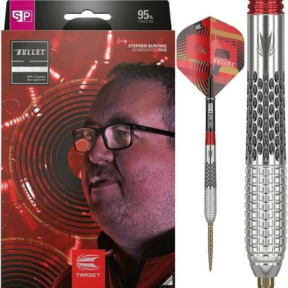 Target Stephen Bunting G5 95% Tungsten Swiss Point Steel Tip Dart Set image 0
