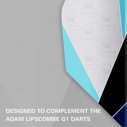 Target Adam Lipscombe Pro.Ultra No6 Dart Flights (x3 Sets)