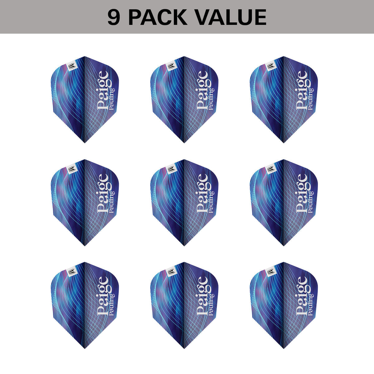 Target Paige Pauling Pro.Ultra No6 Dart Flights (x3 Sets)