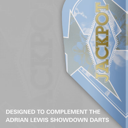 Target Adrian Lewis Showdown Pro.Ultra No6 Dart Flights (x3 Sets)