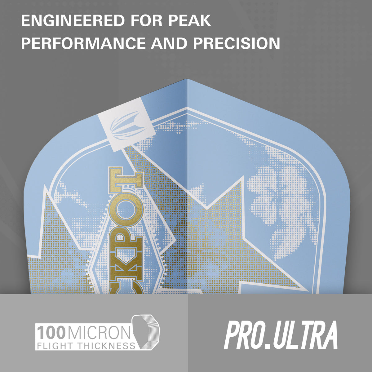 Target Adrian Lewis Showdown Pro.Ultra No6 Dart Flights (x3 Sets)
