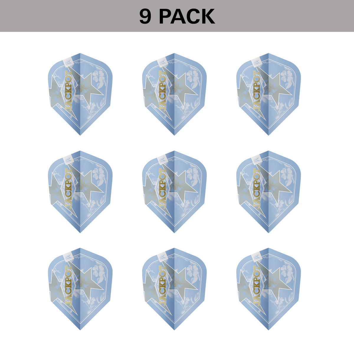 Target Adrian Lewis Showdown Pro.Ultra No6 Dart Flights (x3 Sets)
