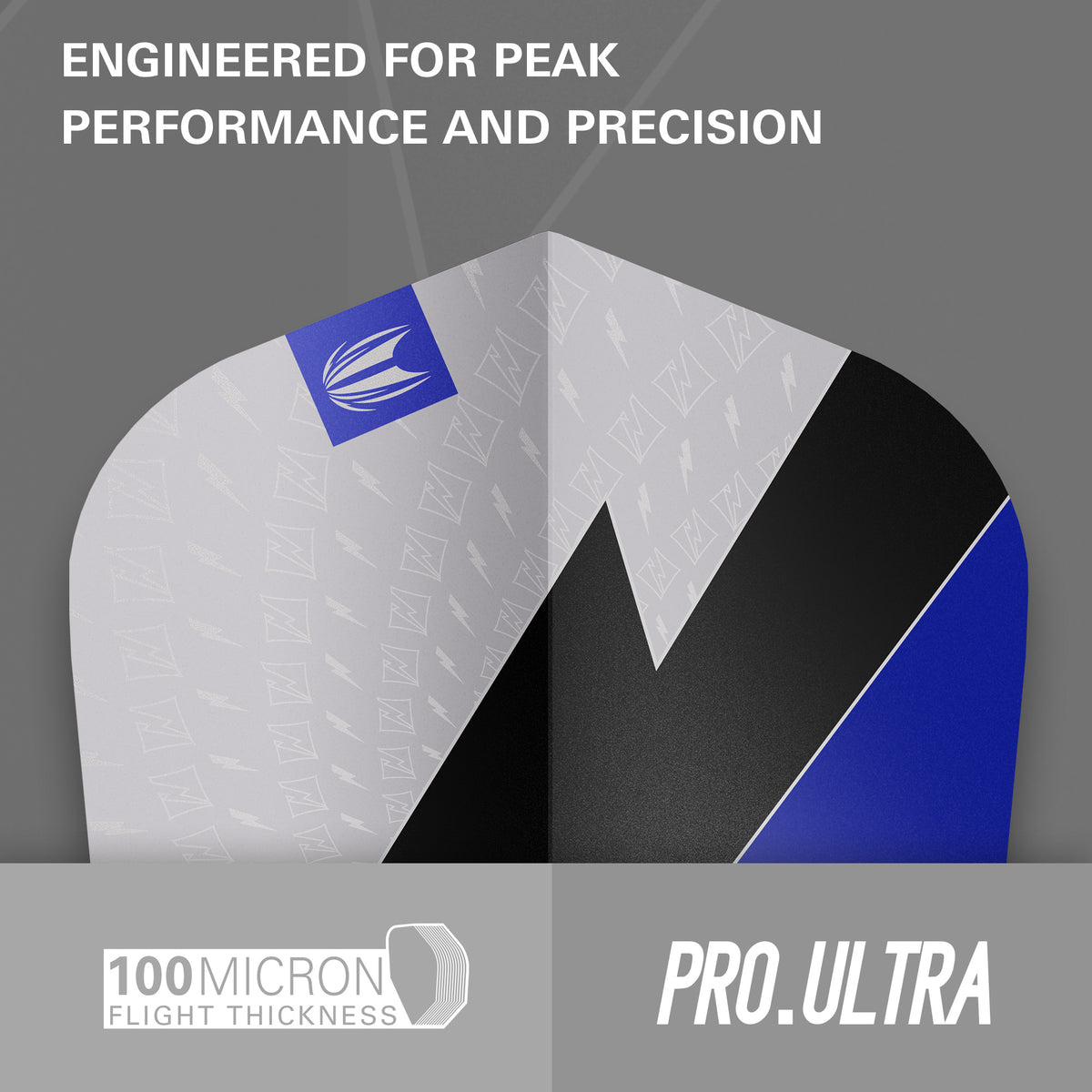 Target Phil Taylor Power Chrono Pro.Ultra No6 Dart Flights (x3 Sets)