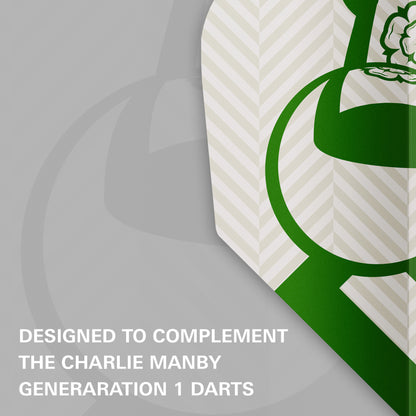 Target Charlie Manby Pro.Ultra No6 Dart Flights (x3 Sets)