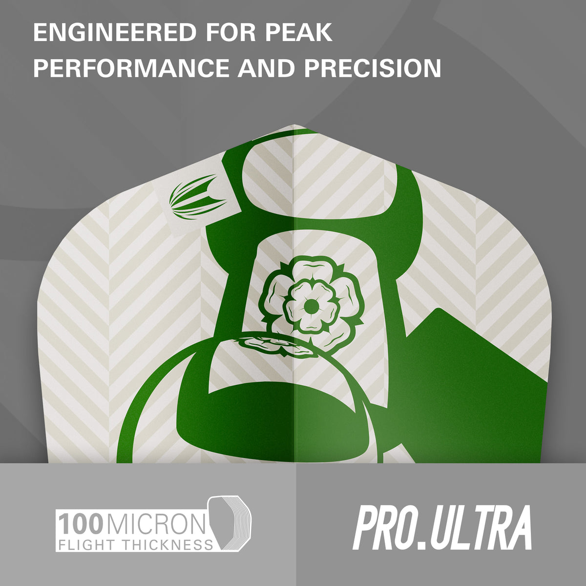 Target Charlie Manby Pro.Ultra No6 Dart Flights (x3 Sets)
