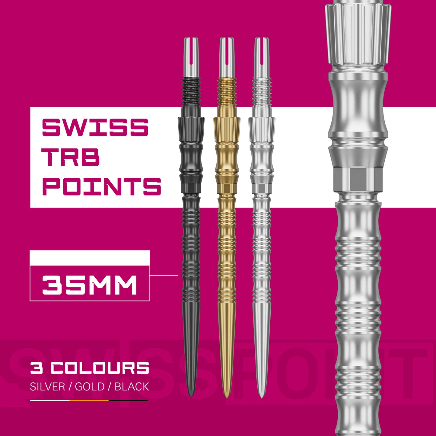 Target Swiss Signature TRB Silver Dart Points