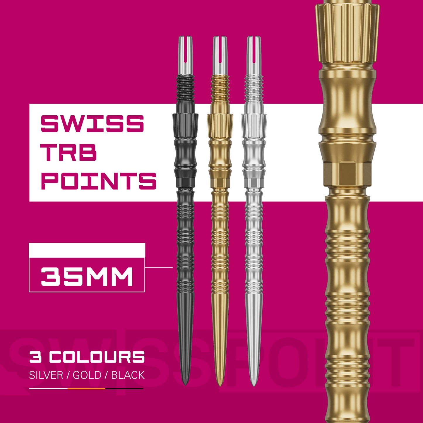 Target Swiss Signature TRB Gold Dart Points
