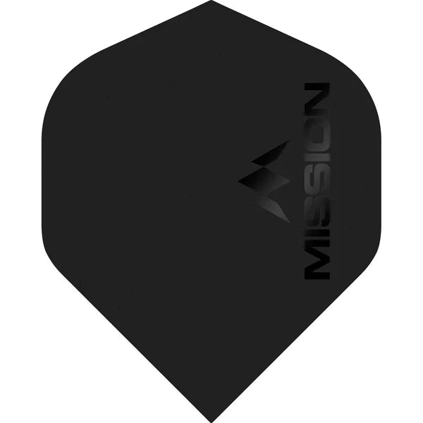 Mission Logo 100 Micron No2 Matt Dart Flights