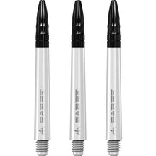 Mission Sabre White-Black Top Polycarbonate Dart Shaft Stem image 0