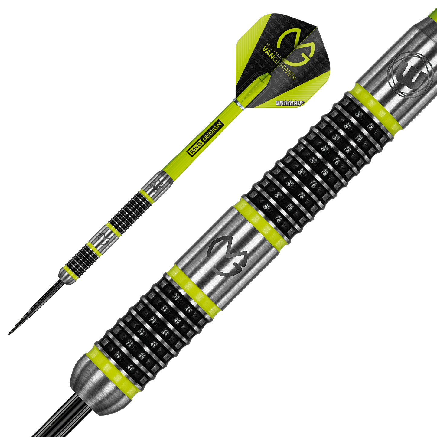 Winmau Michael Van Gerwen Aspire Steel Tip Dart Set image 1