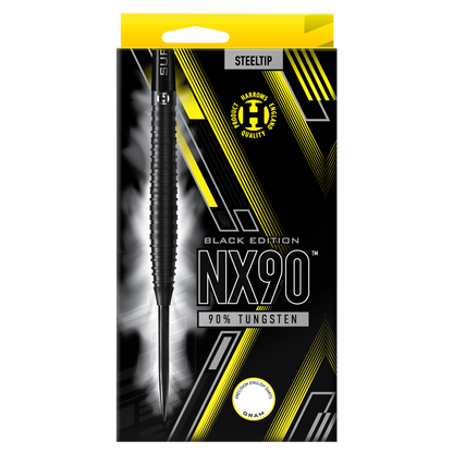 Harrows NX90 90% (Black Edition) Tungsten Dart Set image 0