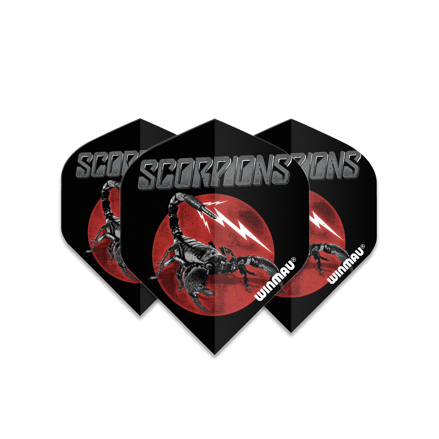 Winmau Rock Legends Scorpions Dart Flights