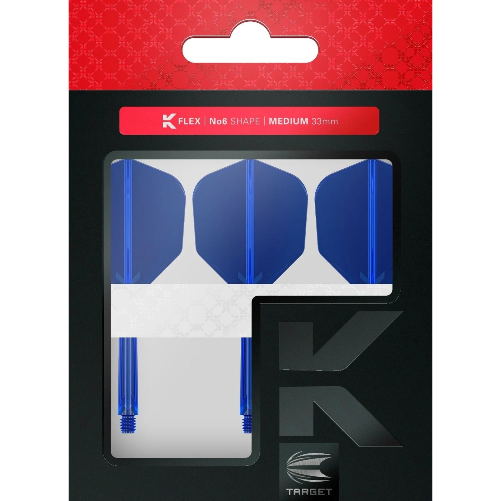 Target K-Flex Blue No6 Dart Flights image 4