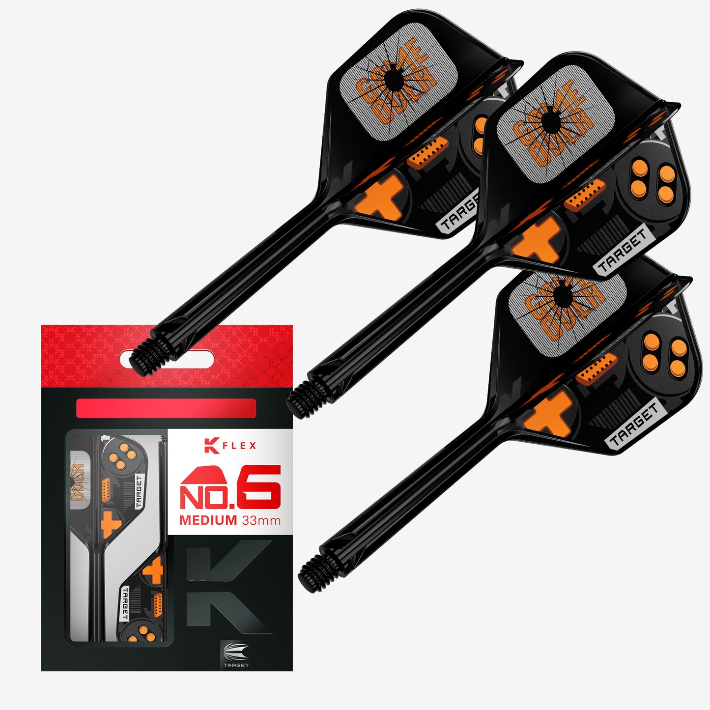 Target K-Flex Game Over No6 Dart Flights