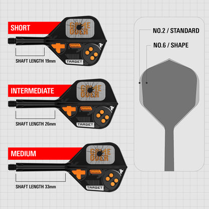 Target K-Flex Game Over No6 Dart Flights