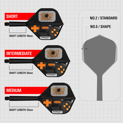 Target K-Flex Game Over No2 Dart Flights