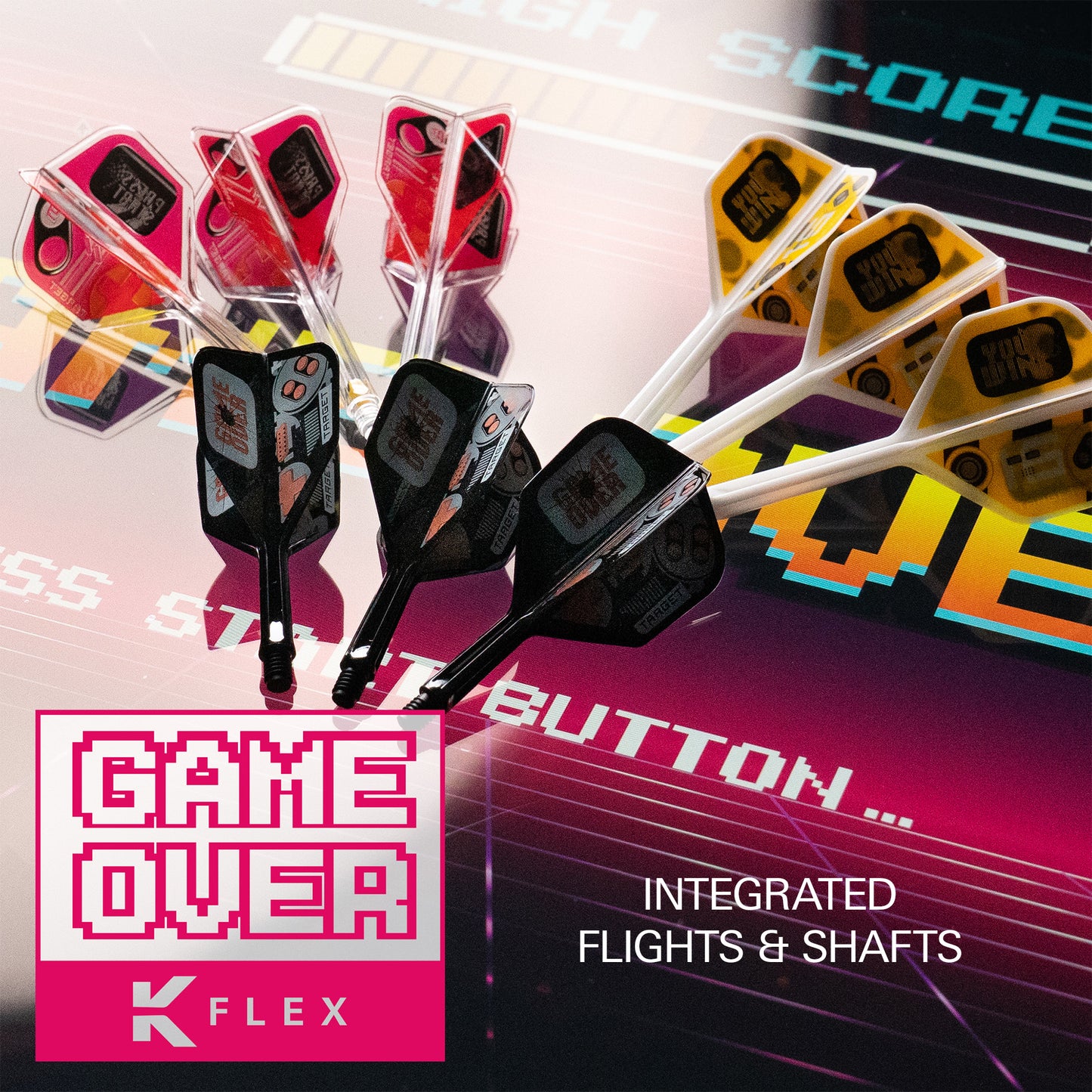 Target K-Flex You Win No6 Dart Flights