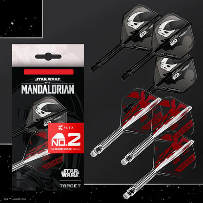 Target Star Wars™ K-Flex Mandalorian No2 Dart Flights Gift Set