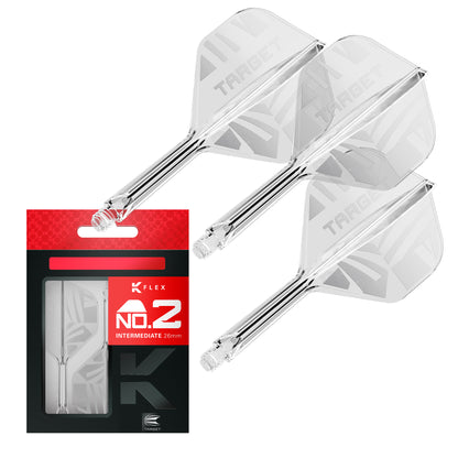 Target K-Flex 2026 Clear No2 Dart Flights