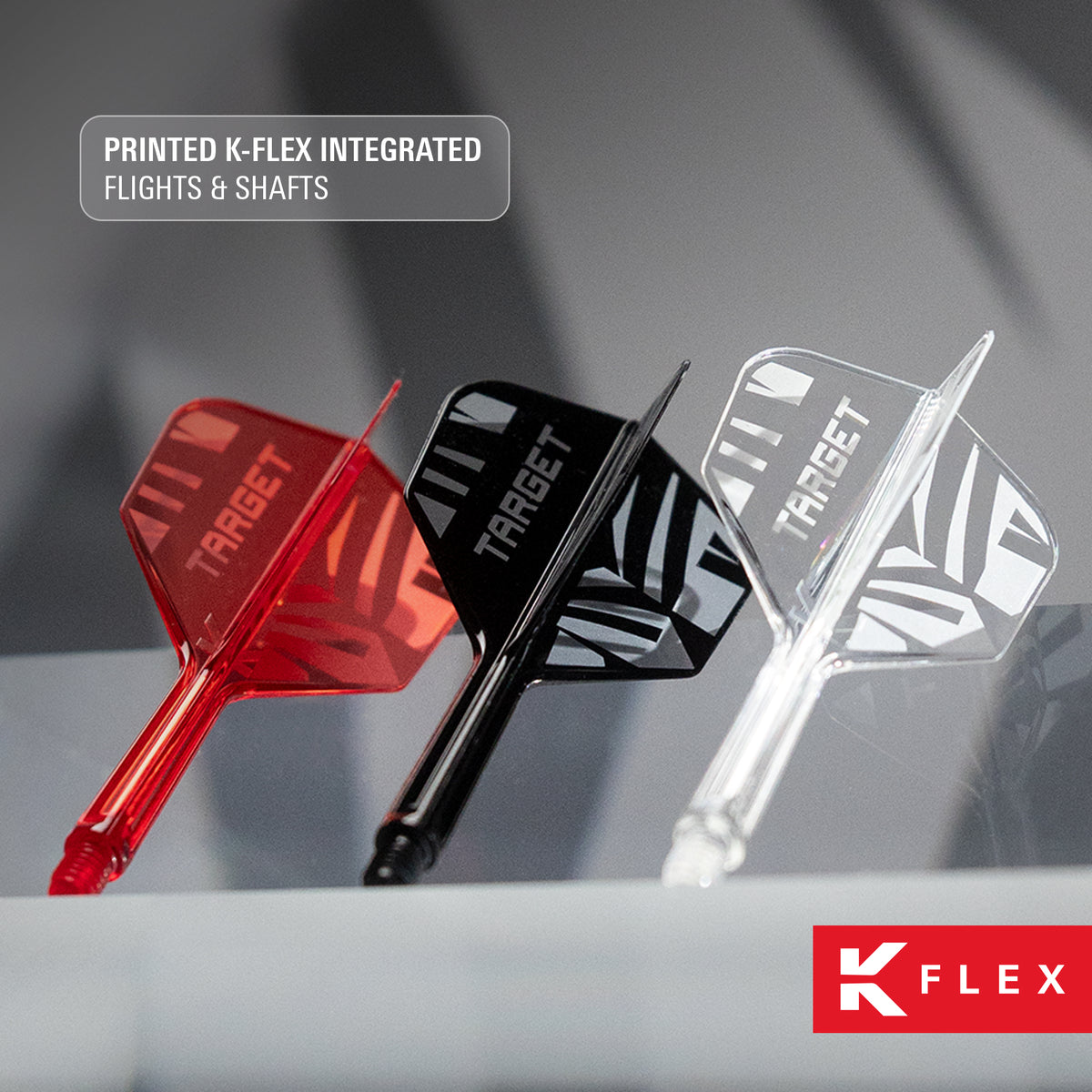 Target K-Flex 2026 Clear No2 Dart Flights
