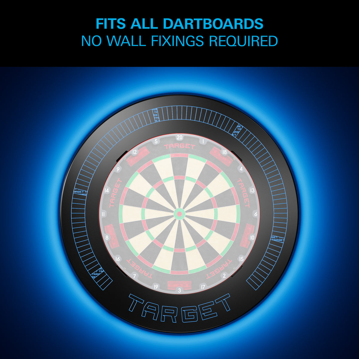 Target Corona Vision Notched Dartboard Surround