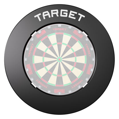 Target Black Notched Dartboard Surround