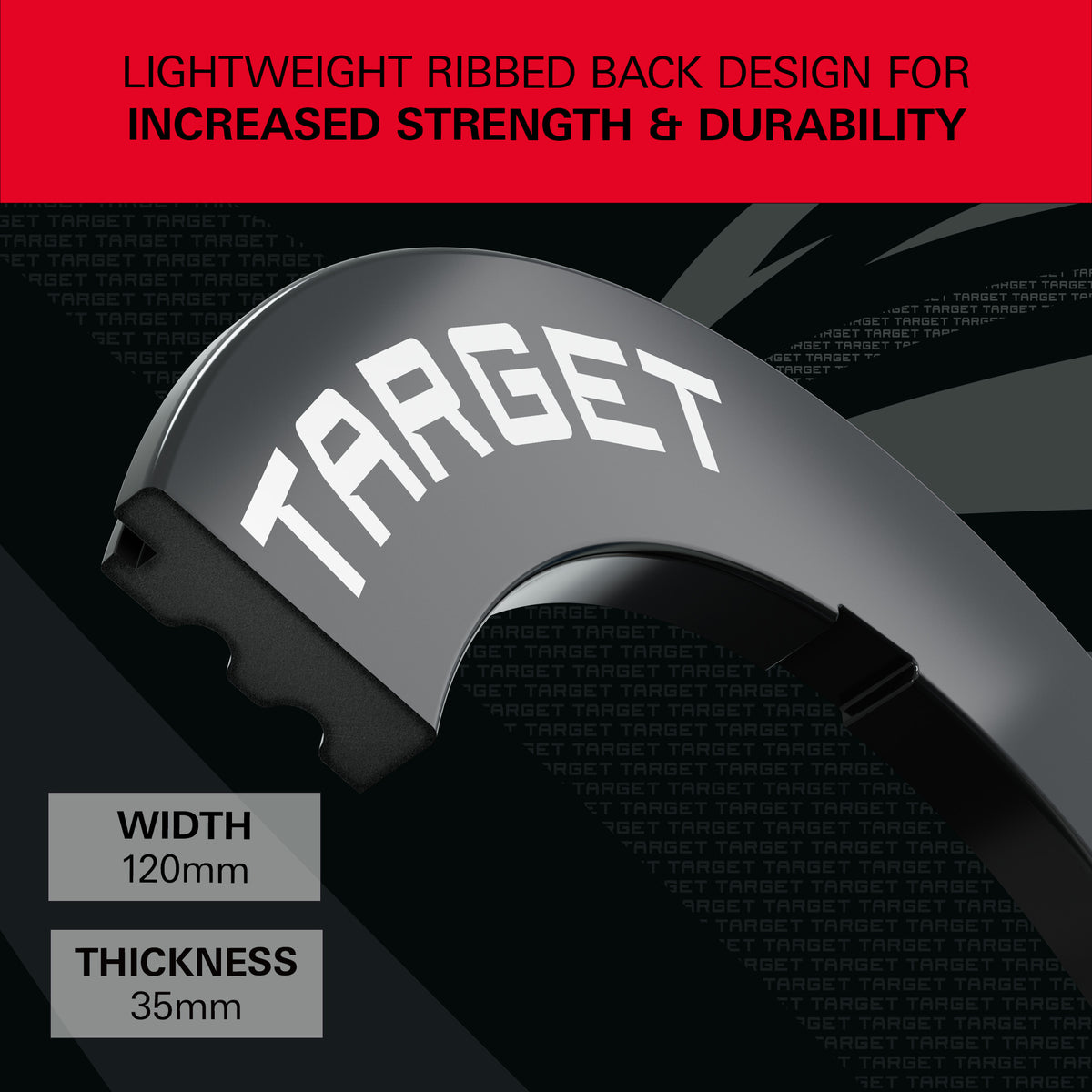 Target Black Notched Dartboard Surround