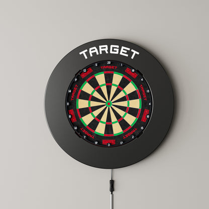 Target Black Notched Dartboard Surround