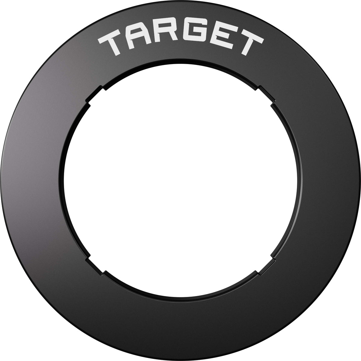 Target Black Notched Dartboard Surround