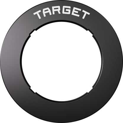 Target Black Notched Dartboard Surround