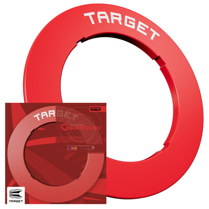Target Red Notched Dartboard Surround