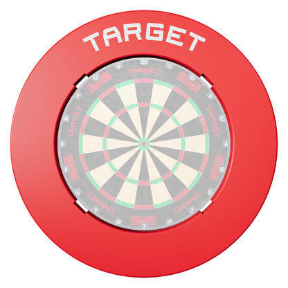 Target Red Notched Dartboard Surround