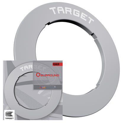 Target Grey Notched Dartboard Surround