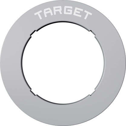 Target Grey Notched Dartboard Surround