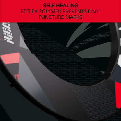 Target Black Patterned Dartboard Notched Surround