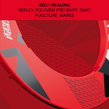 Target Red Patterned Dartboard Notched Surround