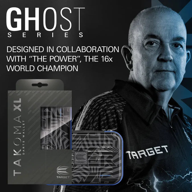 Target Takoma Phil Taylor XL Ghost Dart Case