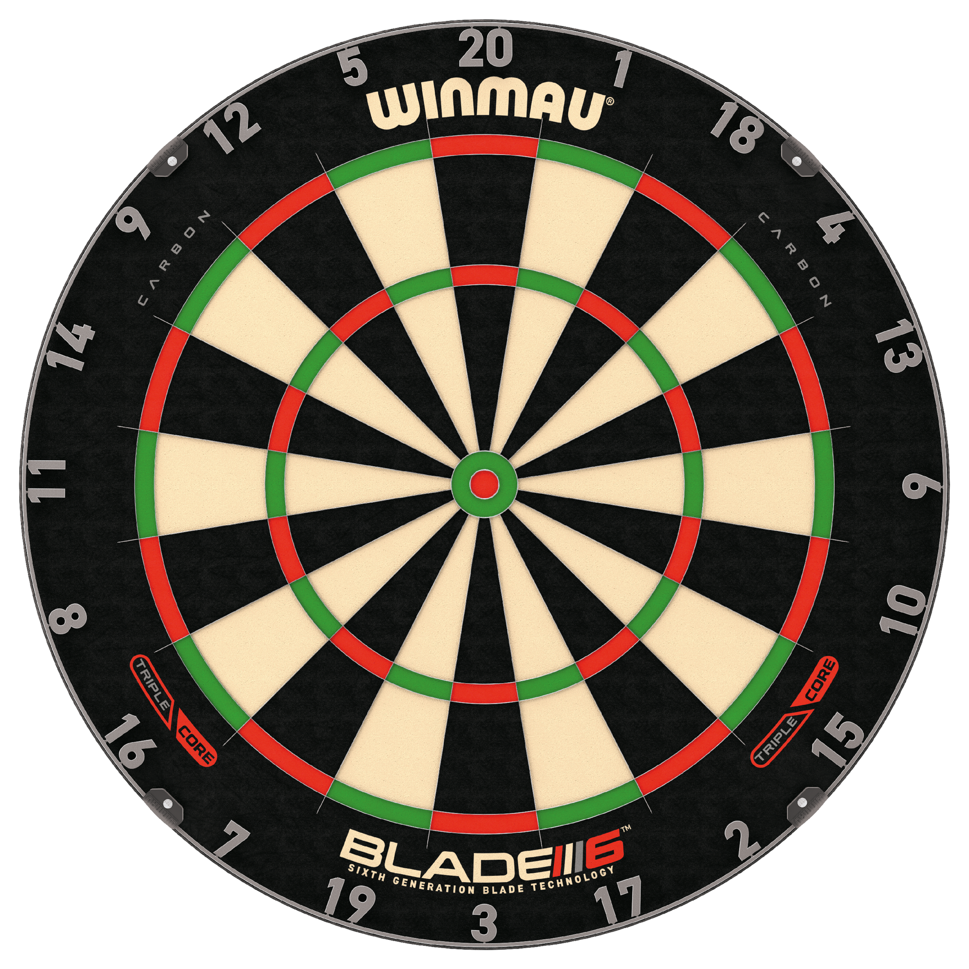 Winmau Blade 6 Triple Core Dartboard image 0