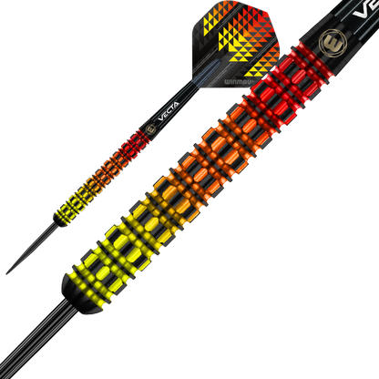 Winmau Firestorm Flame Steel Tip Dart Set image 1