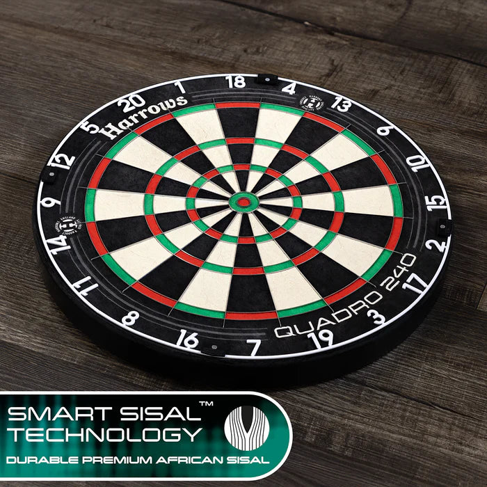 Harrows Quadro 240 Dartboard image 2