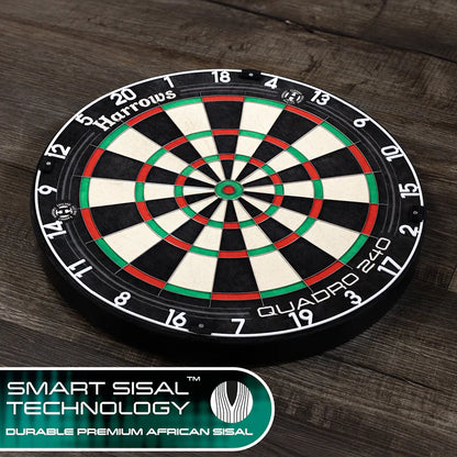 Harrows Quadro 240 Dartboard image 2