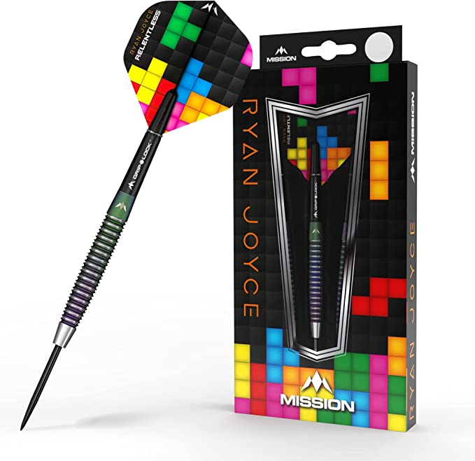 Mission Ryan Joyce Relentless Steel Tip PVD Coral Dart Set image 3