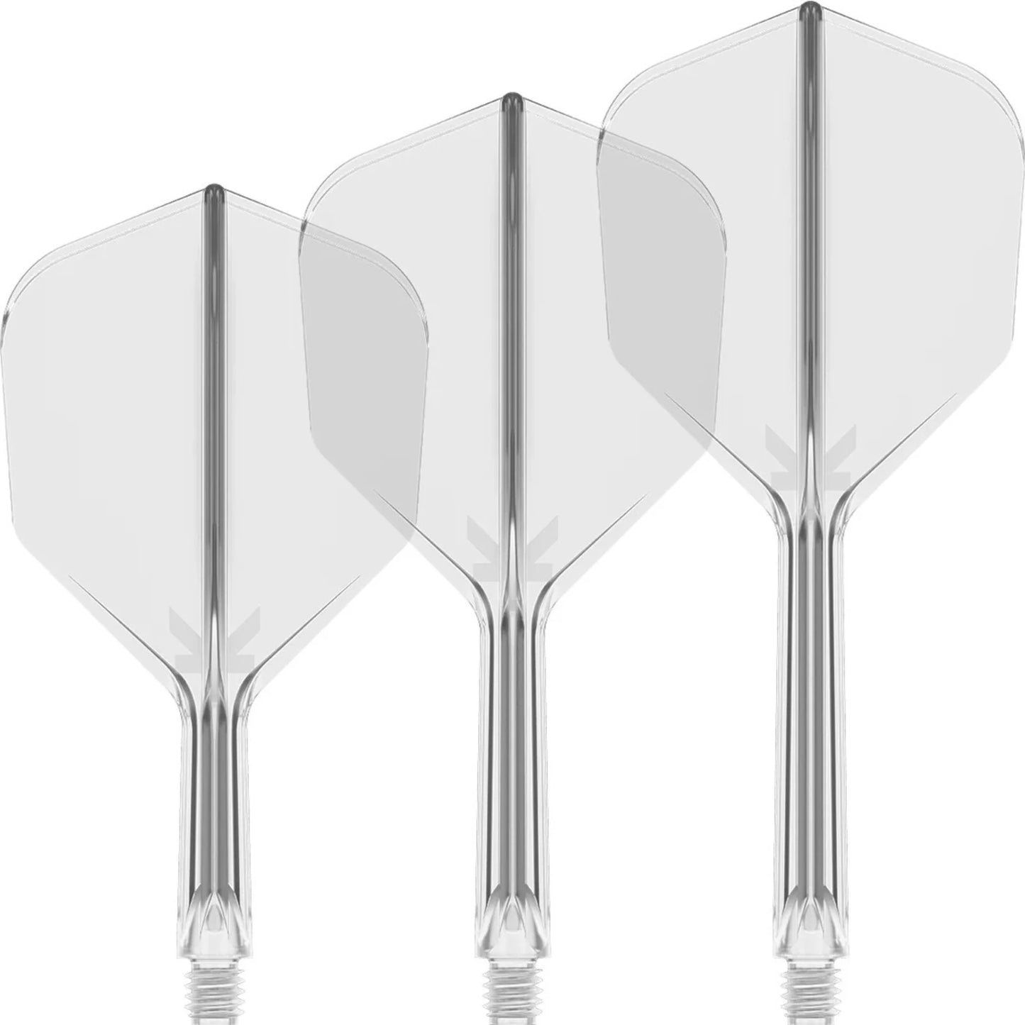 Target K-Flex Clear No6 Dart Flights image 0