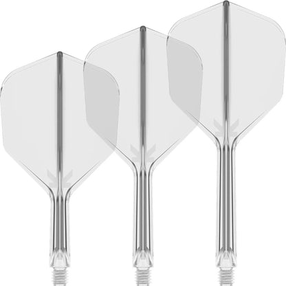 Target K-Flex Clear No6 Dart Flights