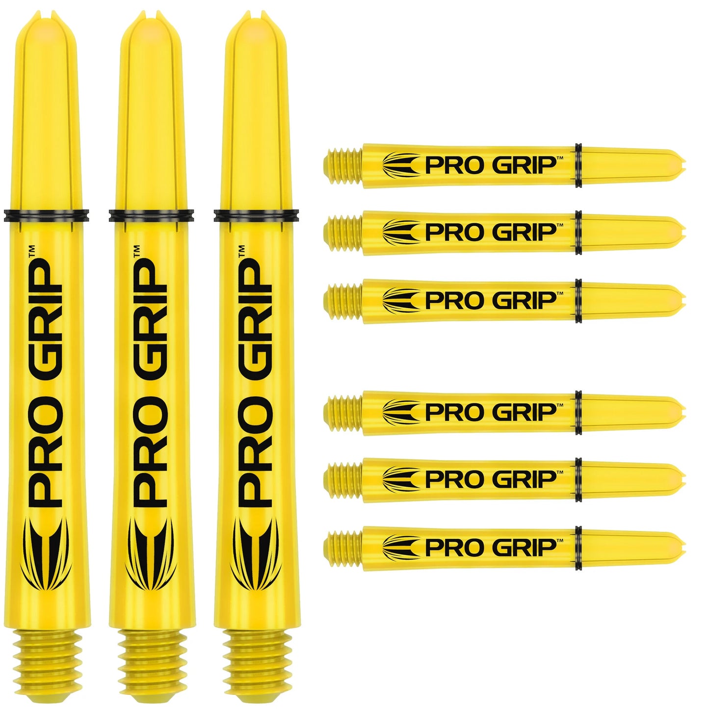 Target Pro Grip 3 Sets Yellow Dart Shaft Stem image 0