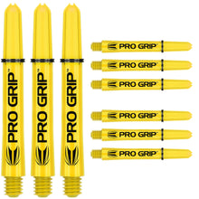 Target Pro Grip 3 Sets Yellow Dart Shaft Stem image 0
