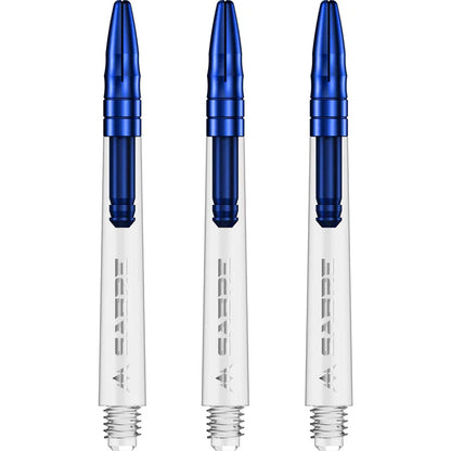 Mission Sabre Clear-Blue Top Polycarbonate Dart Shaft Stem image 0