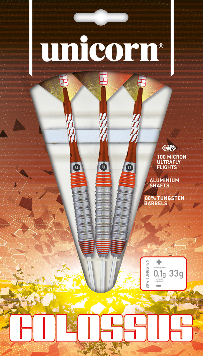 Unicorn Colossus Style 1 80% Tungsten Dart Set image 0