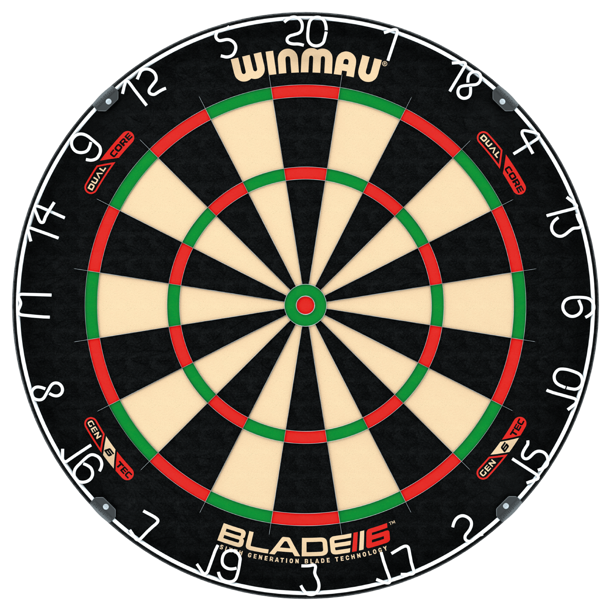 Winmau Blade 6 Dual Core Dartboard image 0